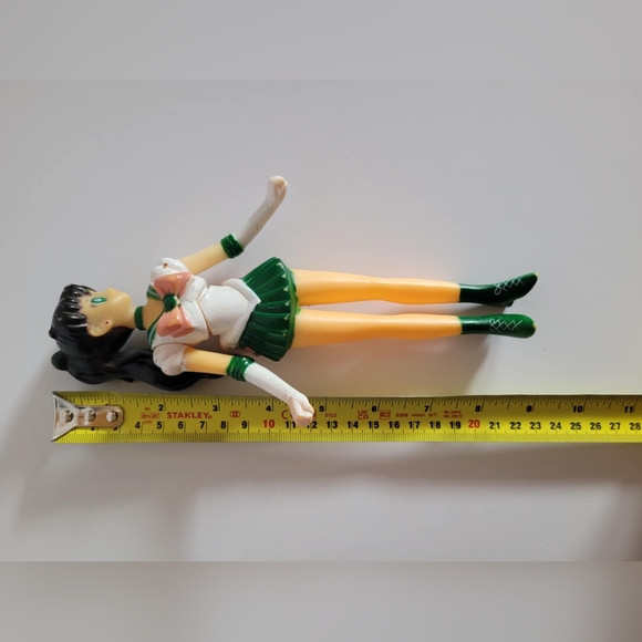 Vintage 1990 Sailor Jupiter from Sailor Moon Doll 9" Plastic - Picture 2 of 6